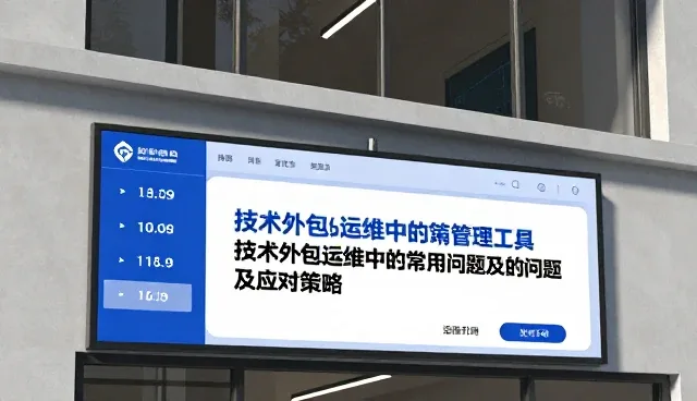 技术外包运维中的常见问题及应对策略